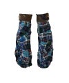 ＜ANTI PULL TAB＞PATCHWORK LEG COVER(Tartan)
