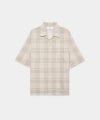 ＜marka＞OPEN COLLAR S/S SHIRT