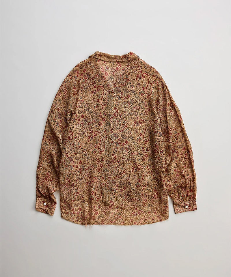 NICENESS＞CASTELINO(シルクシフォンロースロープシャツ) | MAKES