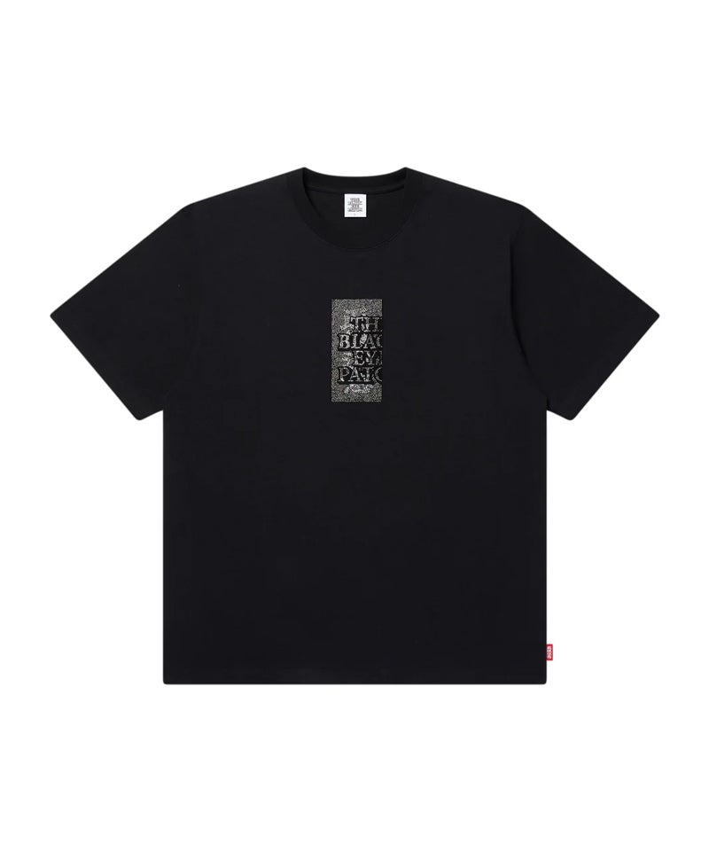 RHINESTONE GRAYSCALE HWC LABEL TEE