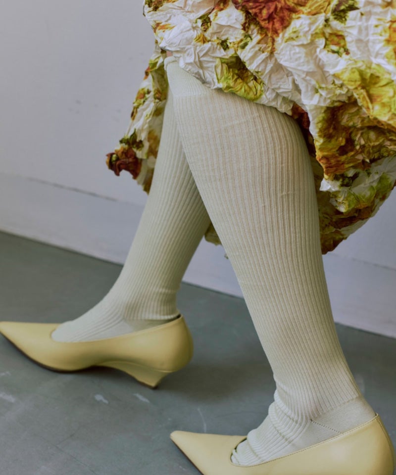 ＜CONLEAD＞Silk Rib Long