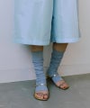 ＜CONLEAD＞Silk Rib Long Open Toe