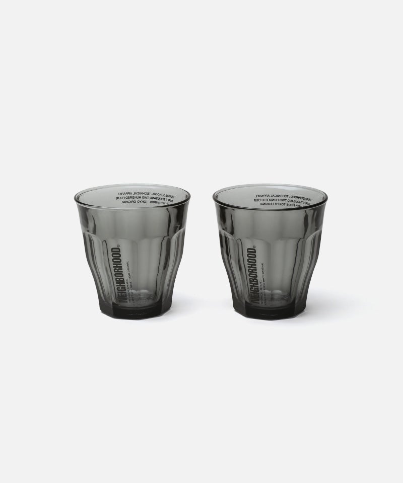 ＜NEIGHBORHOOD＞LOGO DURALEX GLASS-S SET
