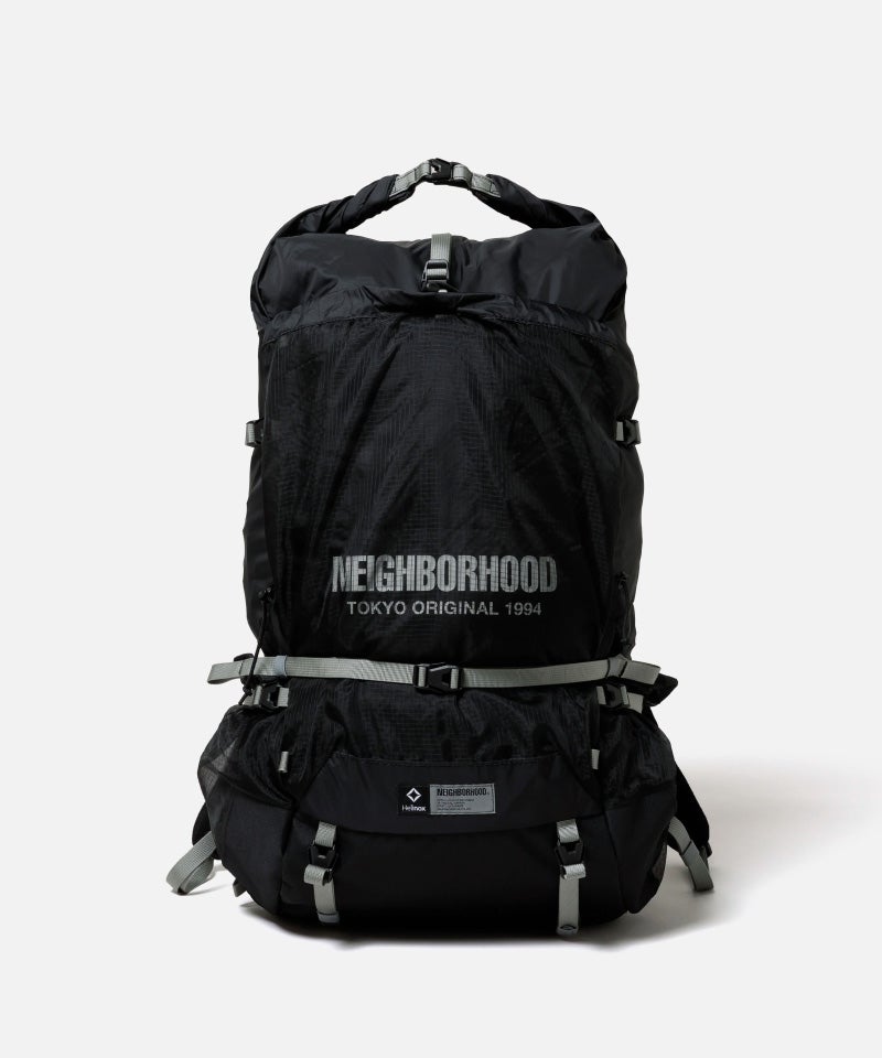 ＜NEIGHBORHOOD＞NH X HELINOX . LITE ROLL TOP BACK PACK
