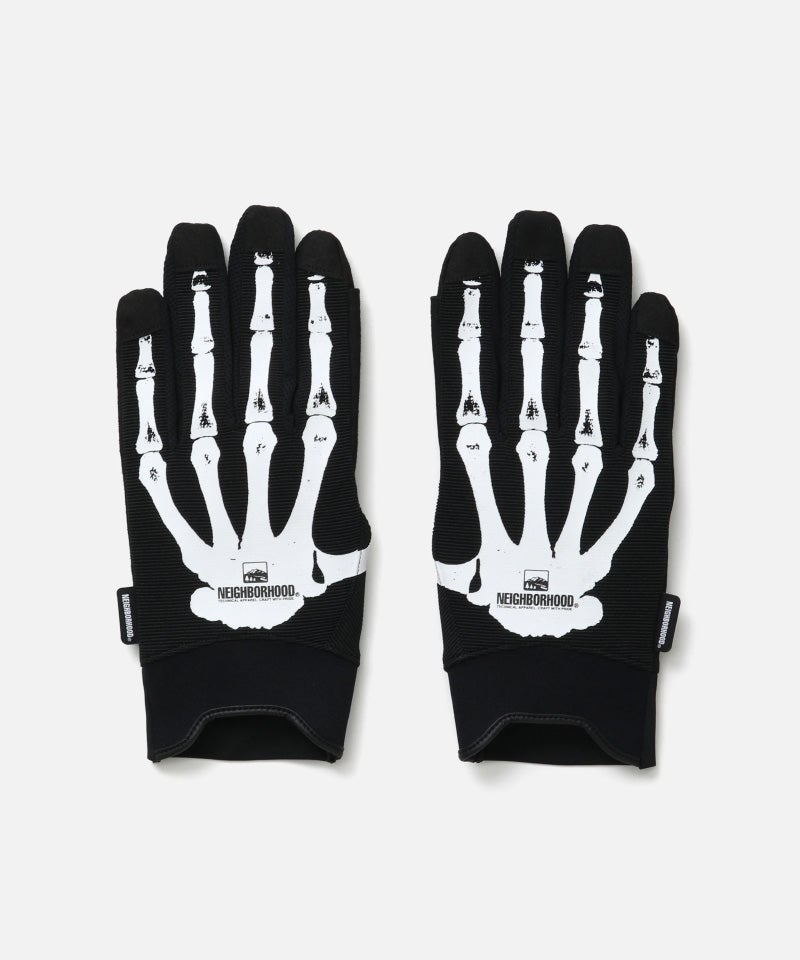 NEIGHBORHOOD ネイバーフッド　20AW RACING GLOVE NEIGHBORHOOD】ネイバーフッド『ロゴ レーシンググローブ sizeLARGE
