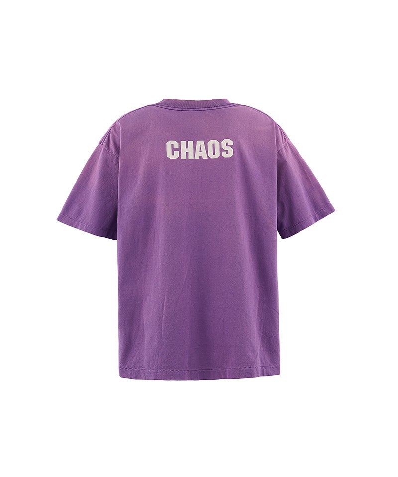 saint michael ロゴプリントT saint ego サイズM SAINT MICHAEL＞SS T-SHIRT/SAINT MXX/PURPLE | MAKES ONLINE STORE