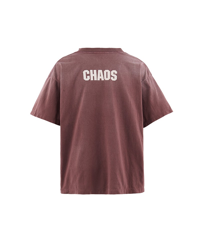 SAINT MICHAEL＞SS T-SHIRT/SAINT MXX/BURGUNDY | MAKES ONLINE STORE