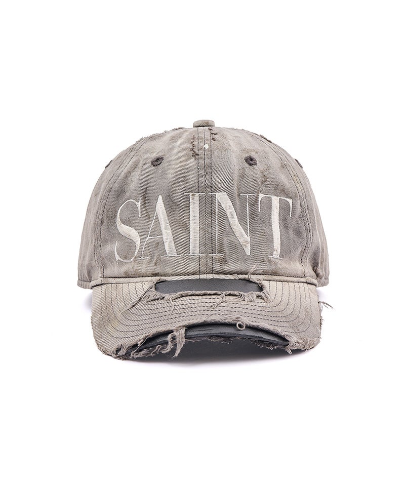 SAINT MICHAEL キャップ SAINT MICHAEL/セントマイケル/CAP/SAINT 6/BLACK | ROYAL FLASH