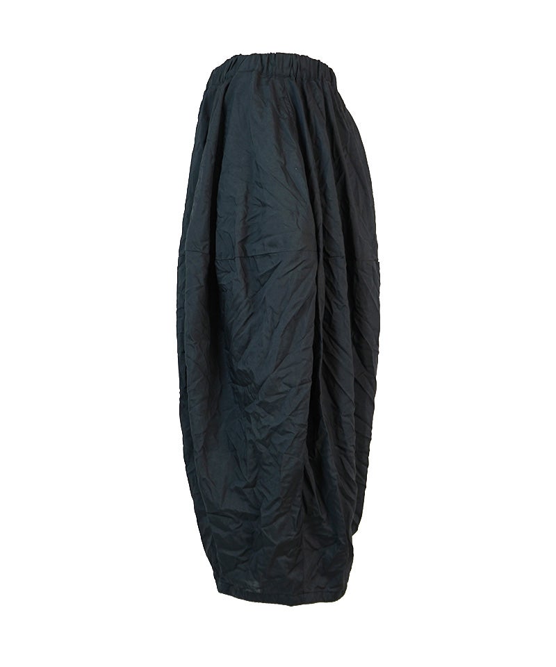 BLACK COMME des GARCONS＞エステルスパンブロード薄 製品後加工パンツ