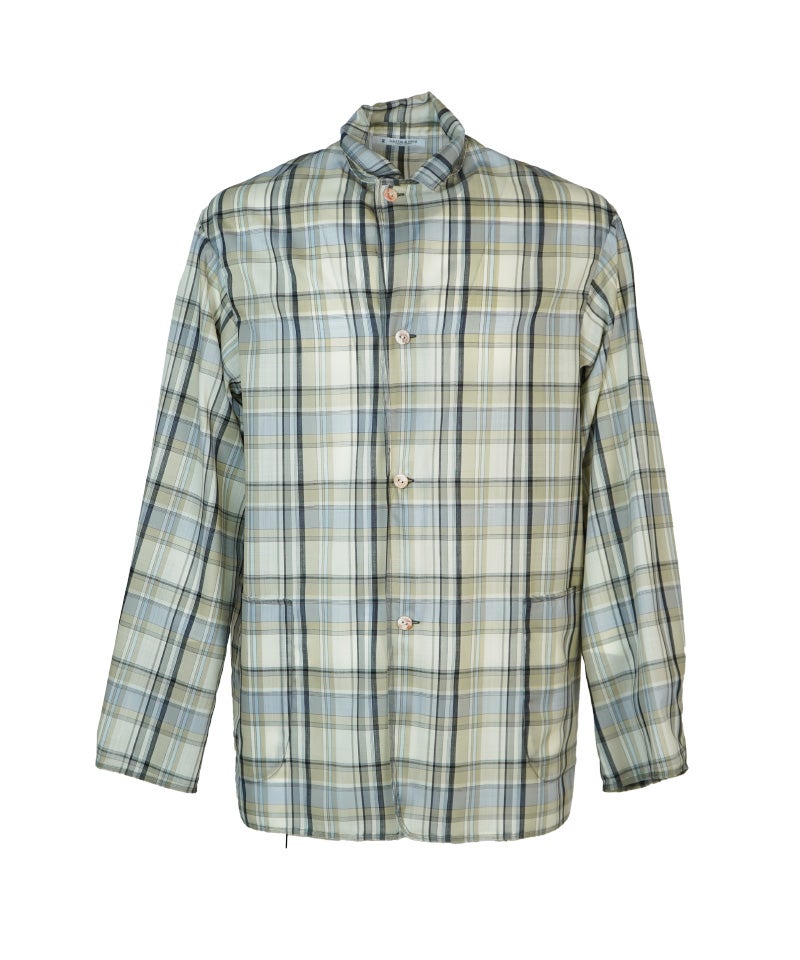 MAATEE&SONS＞折って折ってJACKET HWOOL CECK | MAKES ONLINE STORE