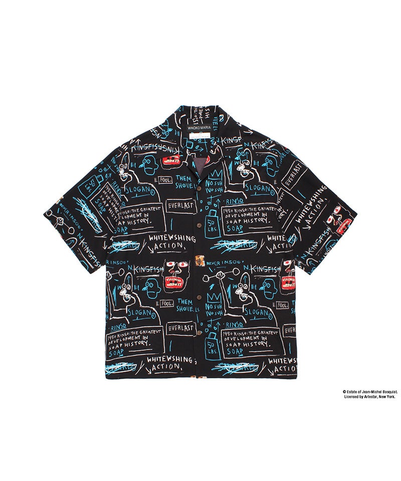 WACKO MARIA＞JEAN-MICHEL BASQUIAT / HAWAIIAN SHIRT(TYPE-1) | MAKES