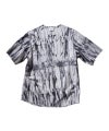 ＜山内＞有松絞り・強撚フリーカットポンチ・ショートスリーブTシャツ