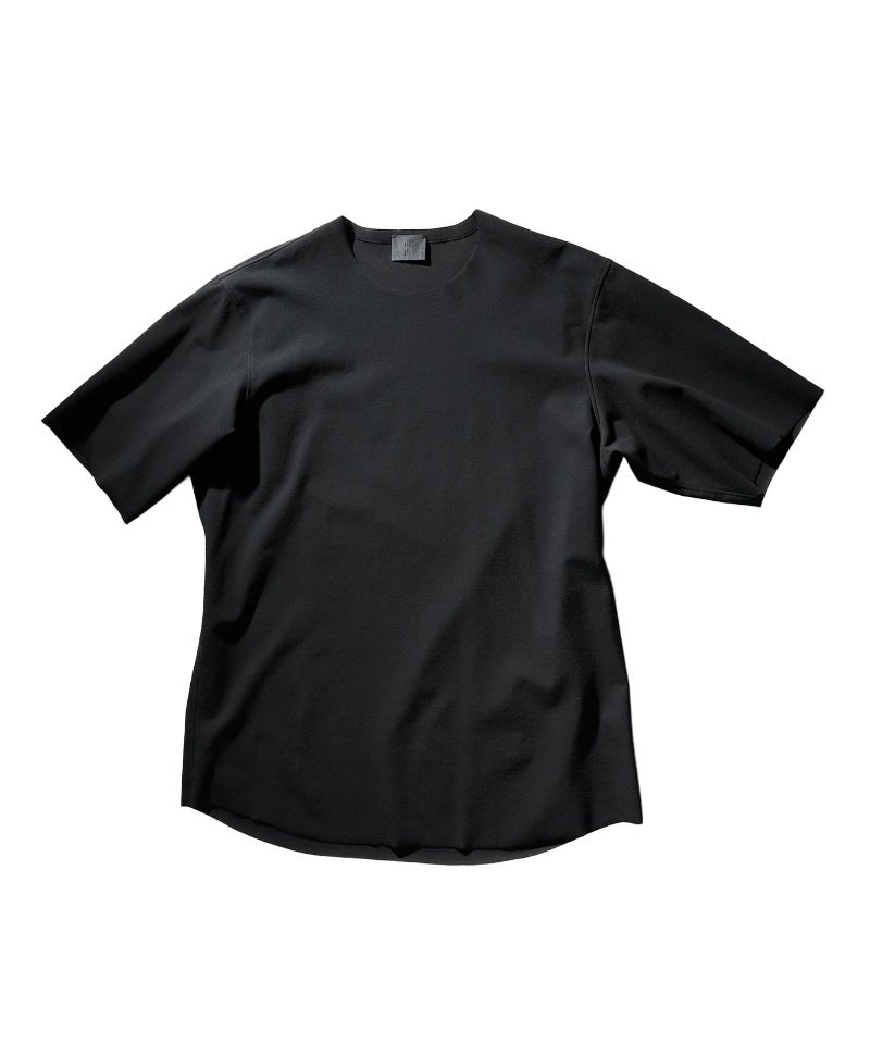 ＜山内＞強撚フリーカットポンチ・ショートスリーブTシャツ