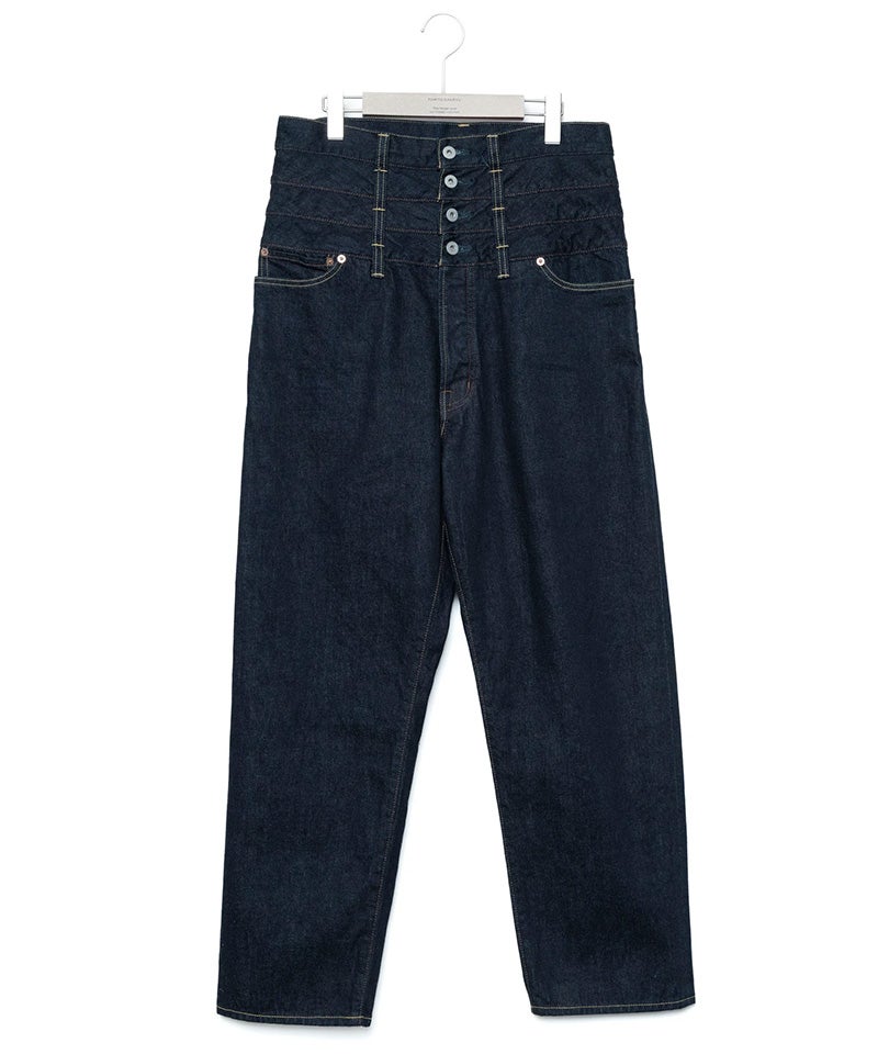 FUMITO GANRYU＞4-belt 5P baggy pants | MAKES ONLINE STORE