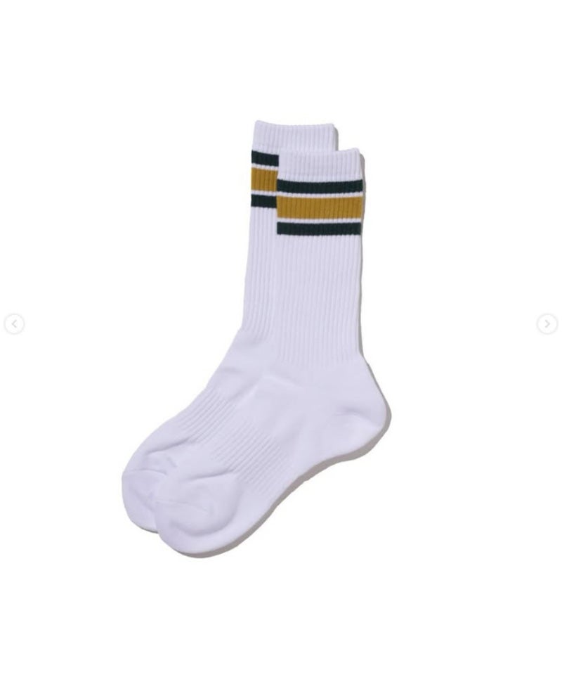 ＜FreshService＞2-PACK MULTI STRIPE CREW SOCKS