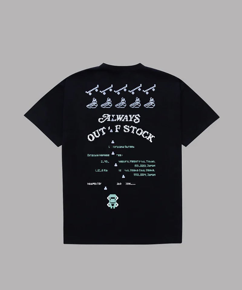 ALWAYS OUT OF STOCK シャツ ALWAYS OUT OF STOCK＞INVADOR GRAPHIC S/S TEE | MAKES ONLINE STORE