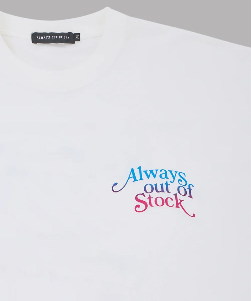 ALWAYS OUT OF STOCK＞GRADATION PLAY LOGO S/S TEE | MAKES ONLINE STORE
