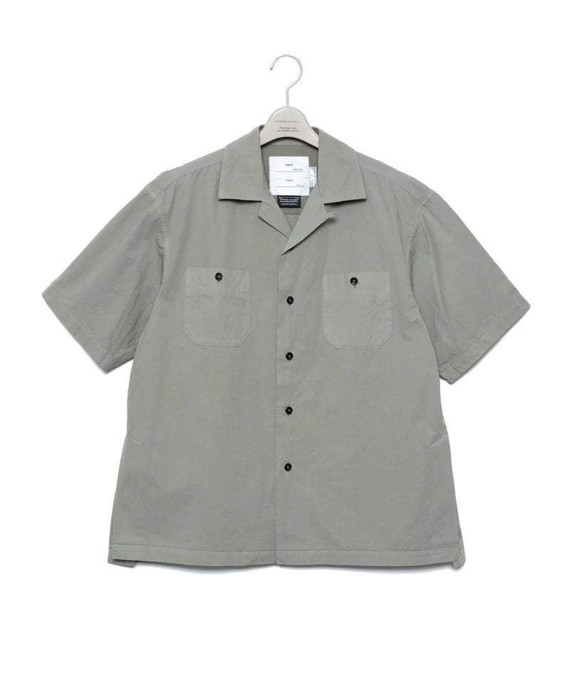 ＜FUMITO GANRYU＞Side vents OP collar shirt