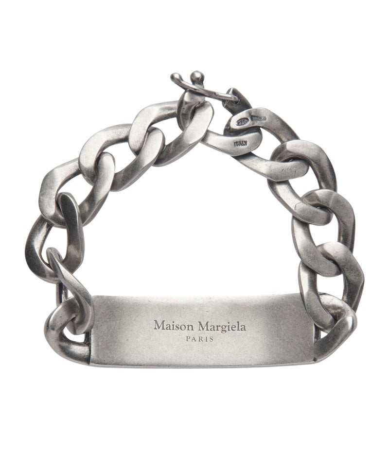＜Maison Margiela＞ID TAG CHAIN BRACELET
