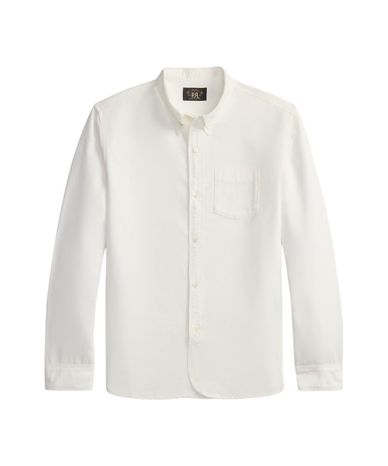 ＜RRL＞OXFORD WS-LONG SLEEVE-SPORT SHIRT (MNRRWOV16820410)