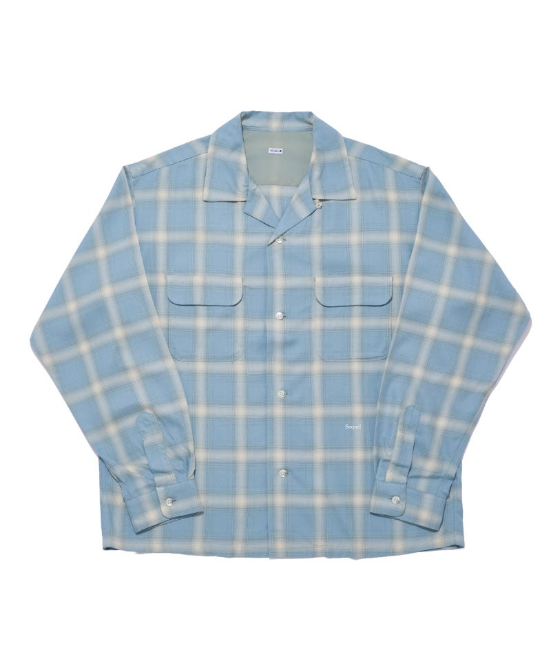 ＜SEQUEL＞OMBRE CHECK LONG SLEEVE SHIRT (SQ-26SS-SH-02)