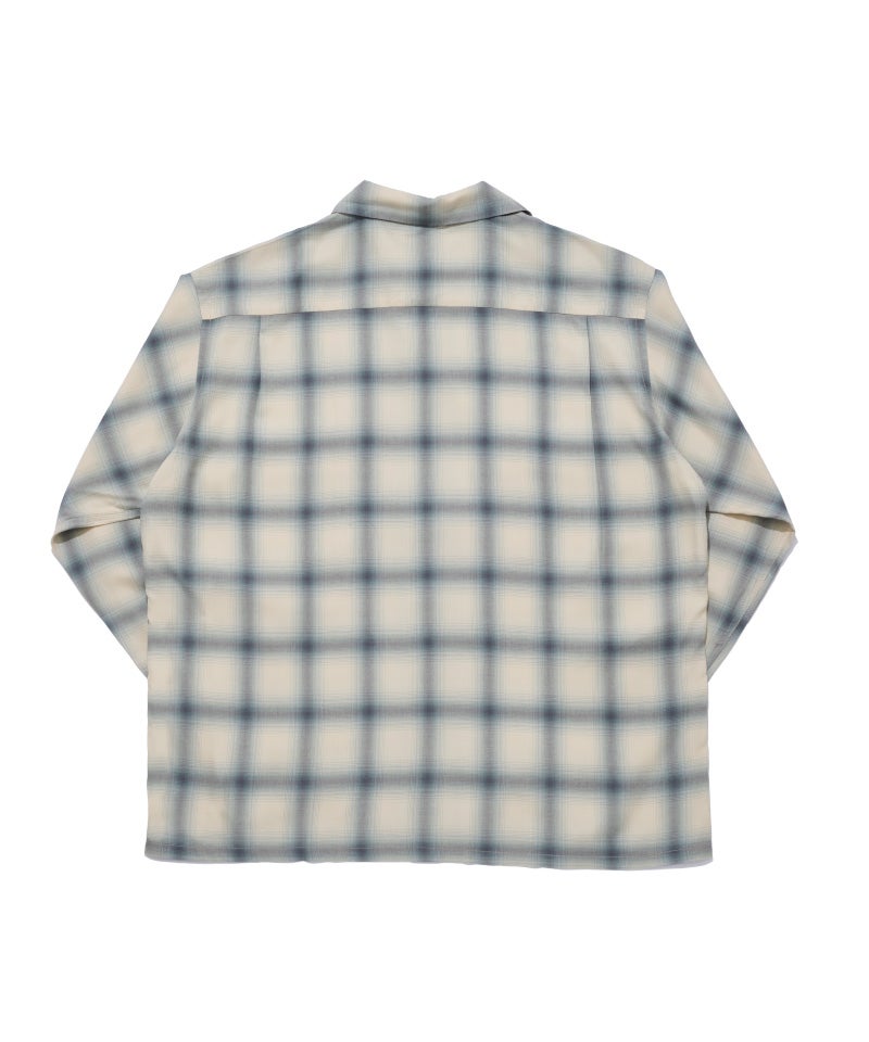 SEQUEL＞OMBRE CHECK LONG SLEEVE SHIRT (SQ-26SS-SH-02) | MAKES
