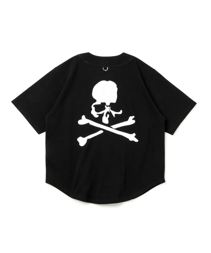 mastermind JAPAN＞HW CT BB SHIRT MMJSCRIPT BLK WHT | MAKES ONLINE
