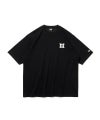 ＜mastermind JAPAN＞SS OS PTEE MMJ BACKPRINT BLK WHT