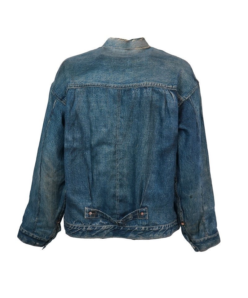 eYe JUNYAWATANABE MAN＞麻オックス転写プリントLevi'sWネーム