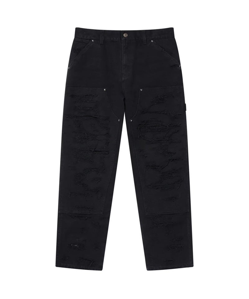 BlackEyePatch＞DESTROYED DOUBLE KNEE PAINTER PANTS | MAKES ONLINE
