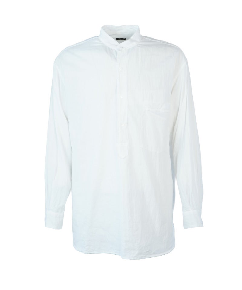 COMOLI＞モスリン プルオーバーシャツ | MAKES ONLINE STORE