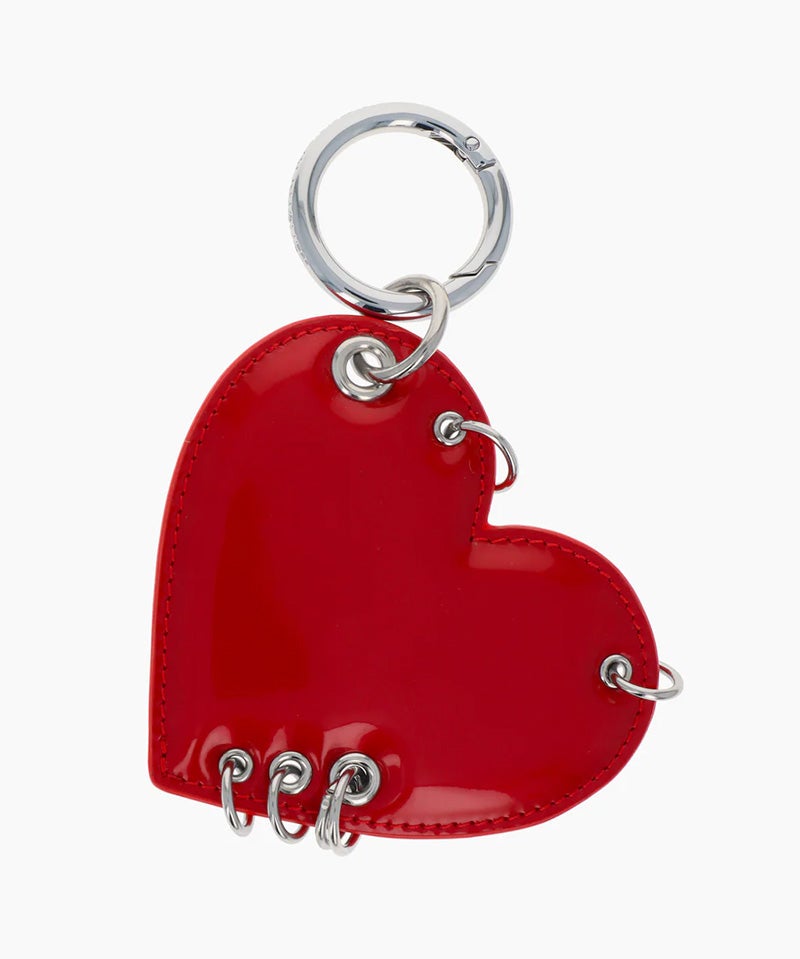 JUSTINE CLENQUET＞HEART RED LIPSTICK KEYCHAIN | MAKES ONLINE STORE