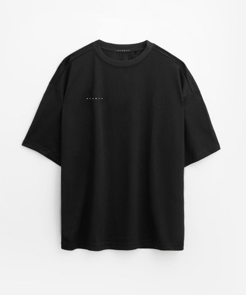 ＜STAMPD＞Mesh Greece Tee