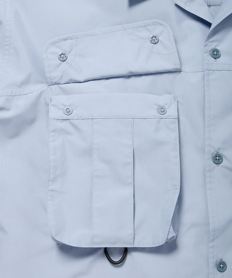 トップス DAIWA PIER39 POCKET SHIRT L/S L DAIWA PIER39＞TECH MULTI TOOL POCKET SHIRT S/S SOLID | MAKES