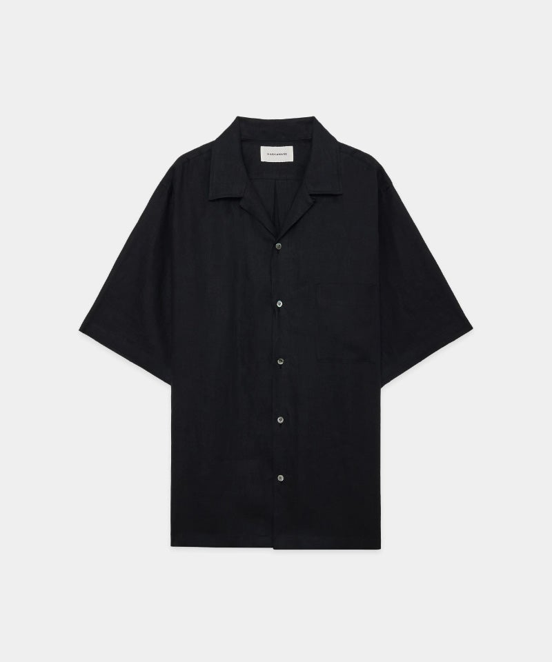＜MARKAWARE＞NEW OPEN COLLAR S/S SHIRT