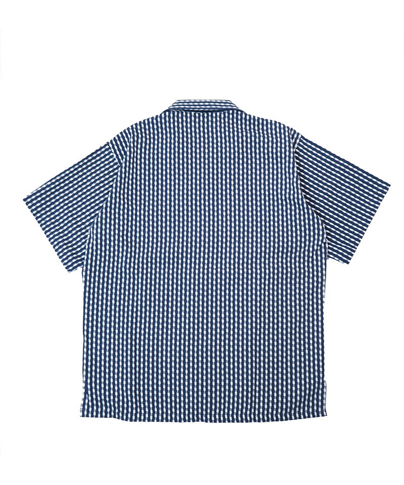 トップス DESCENDANT PIER OPEN COLLAR SS SHIRT DESCENDANT＞PIER OPEN COLLAR TEXTILE SS SHIRT | MAKES ONLINE STORE