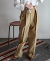＜CINOH＞TUCK BELT PANTS