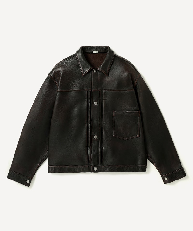 A.PRESSE＞Vintage Leather 1st Type Jacket | MAKES ONLINE STORE