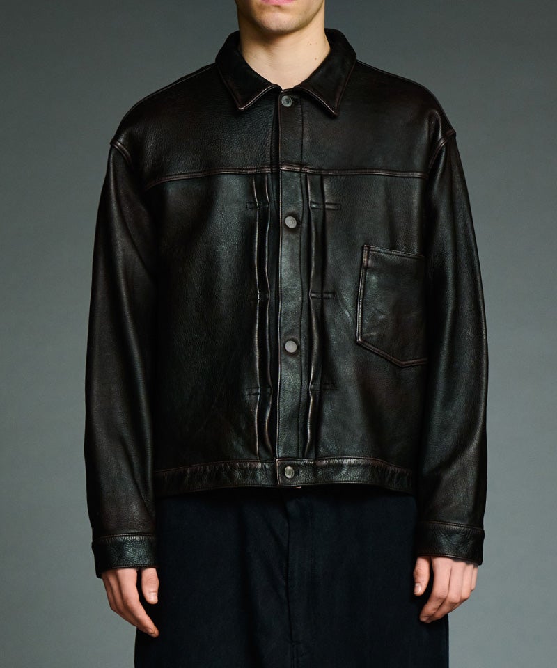 A.PRESSE＞Vintage Leather 1st Type Jacket | MAKES ONLINE STORE
