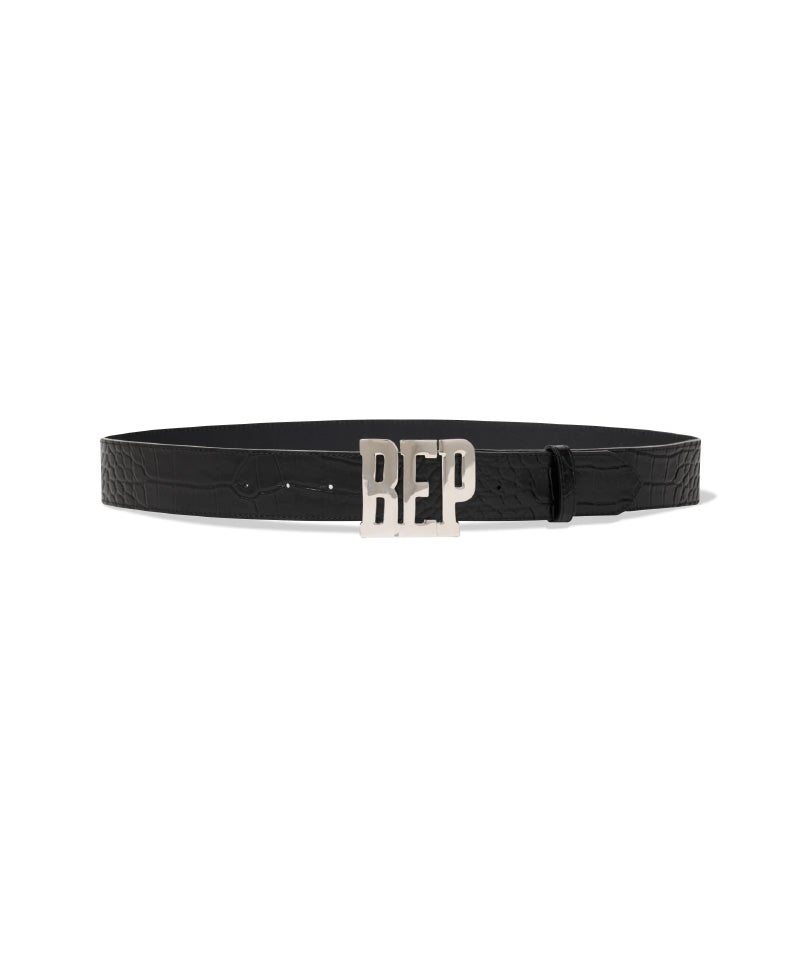 ＜BlackEyePatch＞CROCODILE LETTERS BELT