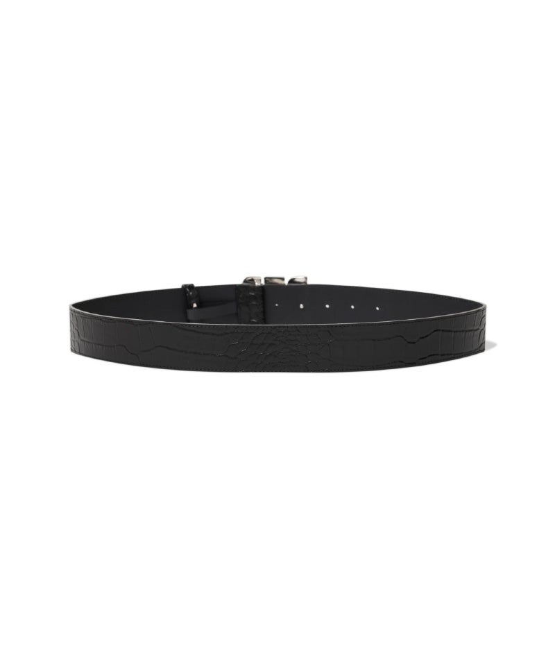 BlackEyePatch＞CROCODILE LETTERS BELT | MAKES ONLINE STORE