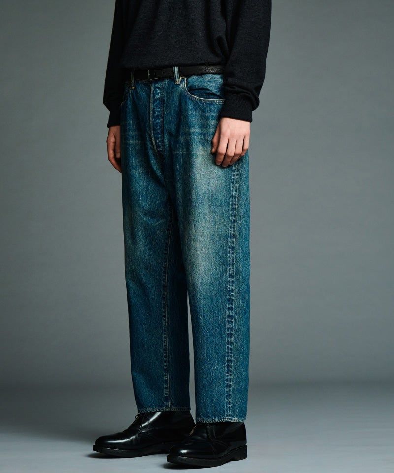 A.PRESSE＞Washed Denim Wide Pants | MAKES ONLINE STORE