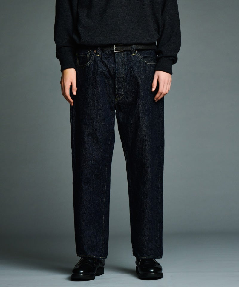 A.PRESSE＞Washed Denim Wide Pants | MAKES ONLINE STORE