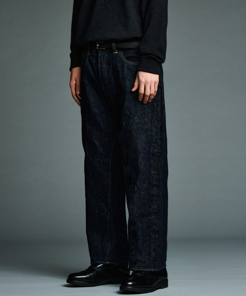 A.PRESSE＞Washed Denim Wide Pants | MAKES ONLINE STORE