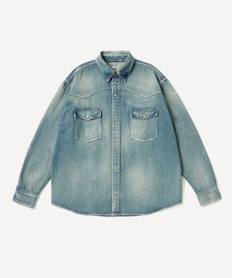 A.PRESSE＞Vintage Western Denim Shirts | MAKES ONLINE STORE