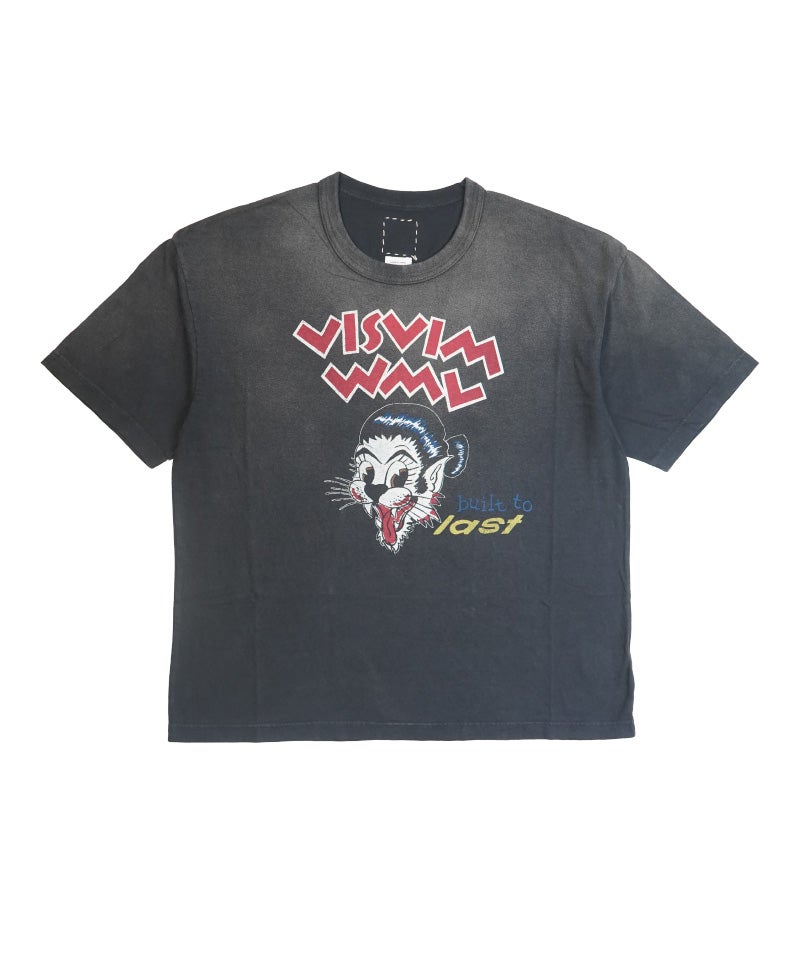 ＜visvim＞JUMBO TEE S/S BTL DMGD