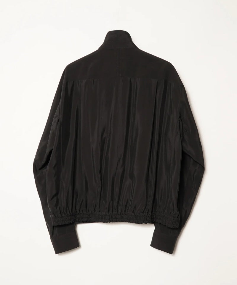 NTN＞SILK NYLON ZIP UP BLOUSON | MAKES ONLINE STORE