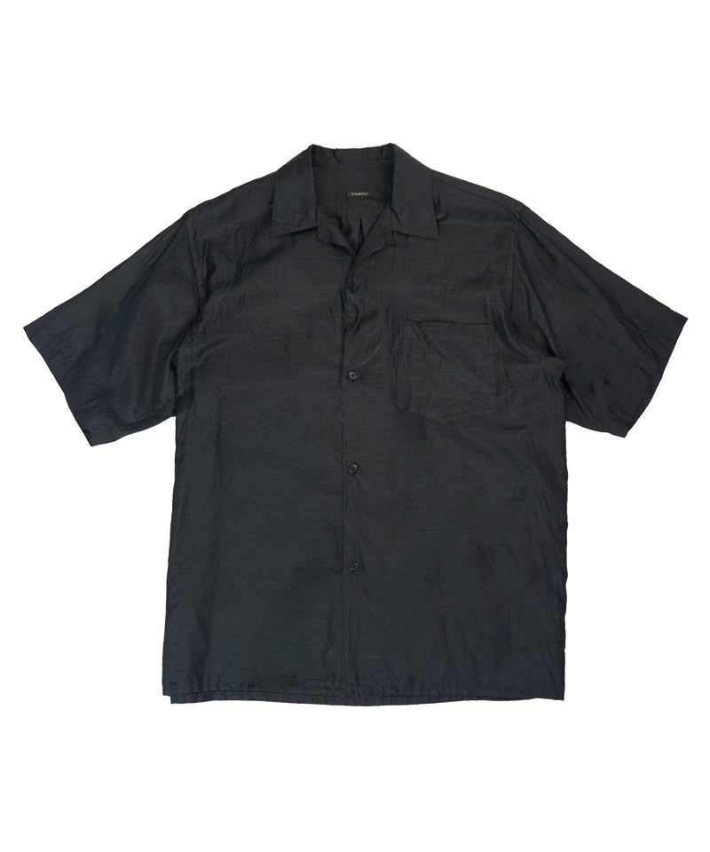 COMOLI＞ウールシルク 半袖オープンカラーシャツ | MAKES ONLINE STORE