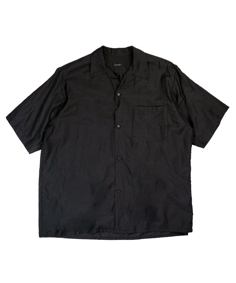 COMOLI＞ウールシルク 半袖オープンカラーシャツ | MAKES ONLINE STORE