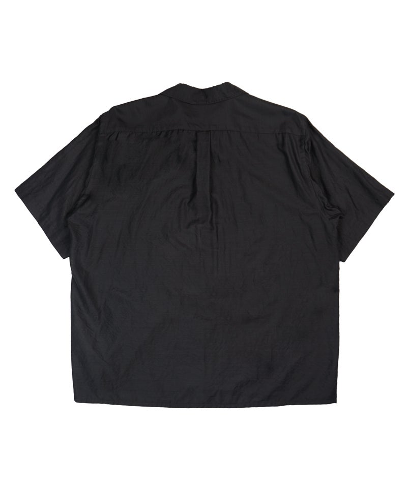 COMOLI＞ウールシルク 半袖オープンカラーシャツ | MAKES ONLINE STORE